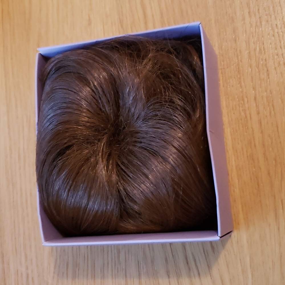 Insert Name Here Sammy hair bun Auburn brown